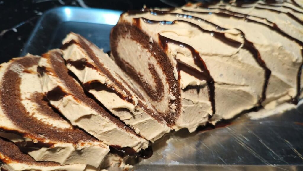 Chestnut roulade