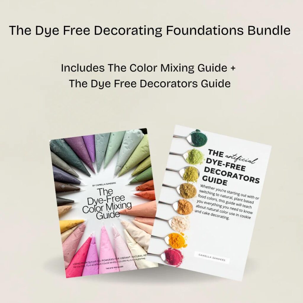 The dye free baker guide