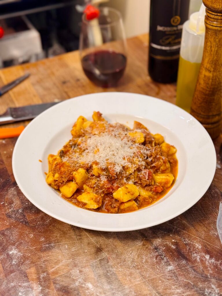 Gnocchi bolognese
