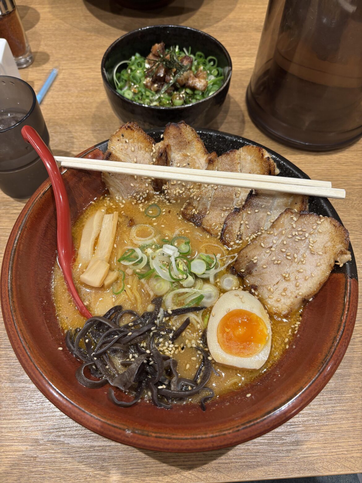 Osaka ramen spot, an entire floor of a mall with nothing but ramen restaurants