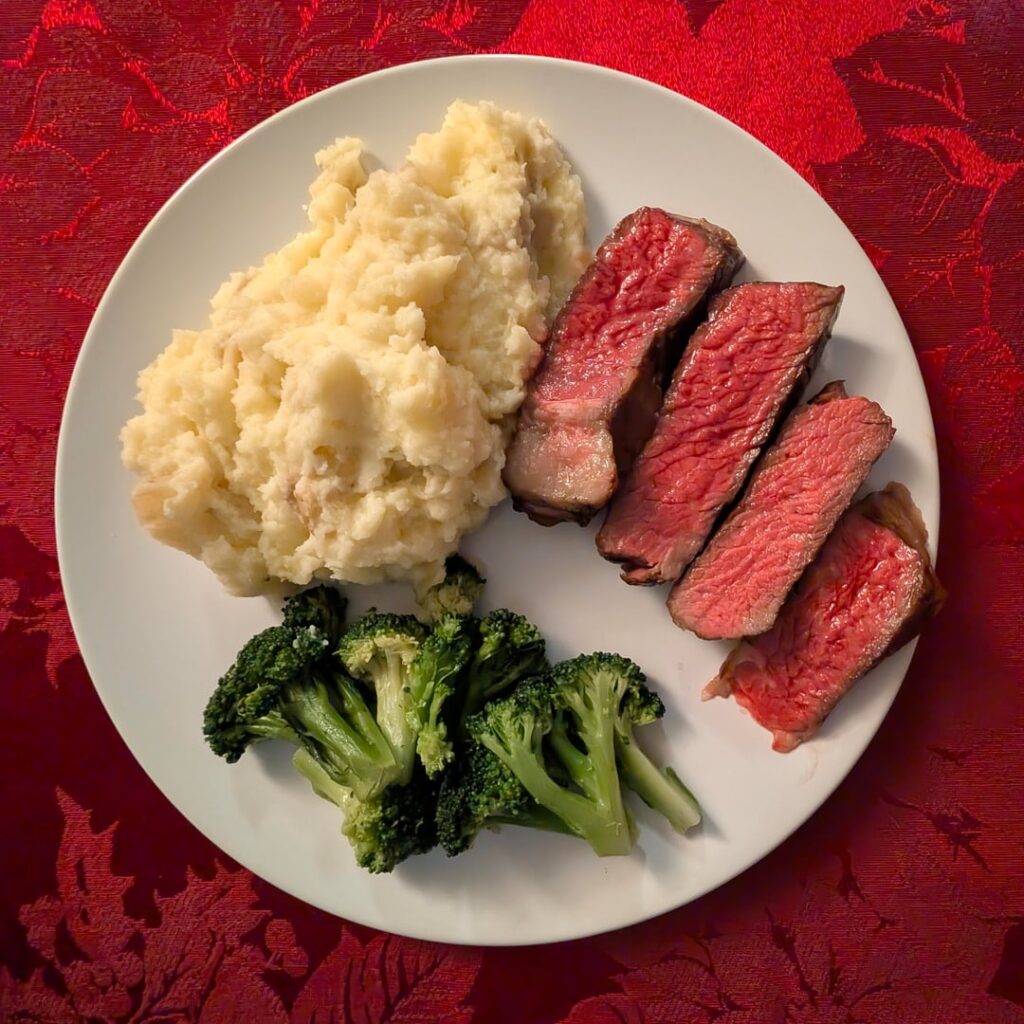 he gave me a ring, I gave him a ribeye. fair trade? he gave me a ring, I gave him a ribeye. fair trade?