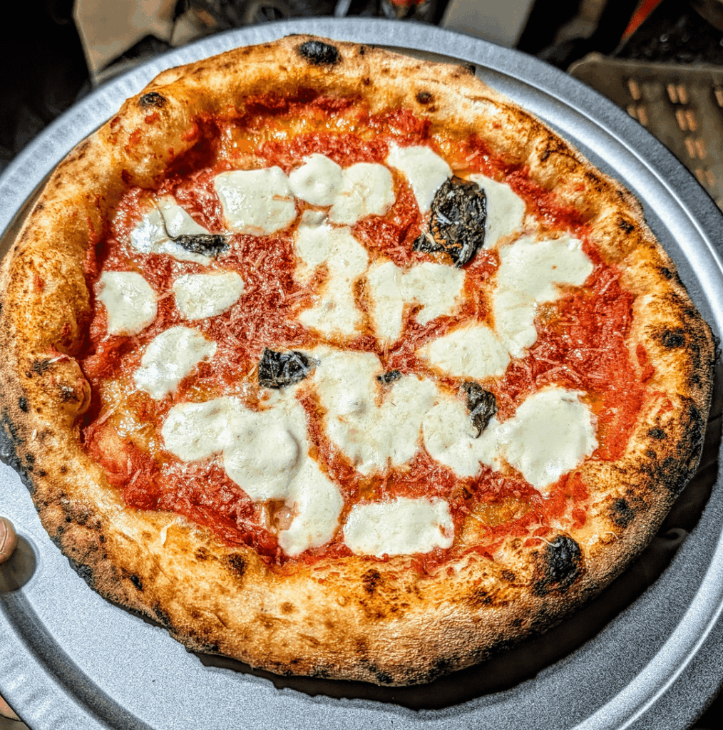 Little Pizza party for the in-laws.