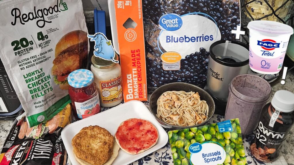 woke up super late in the evening so quick OMAD it is! ✨️1207cal | 123g protein | 45g fiber✨️