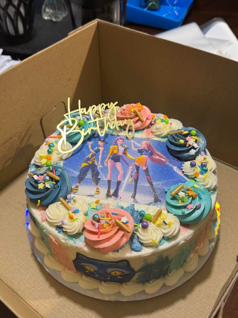 Kpop Demon Hunters Cake