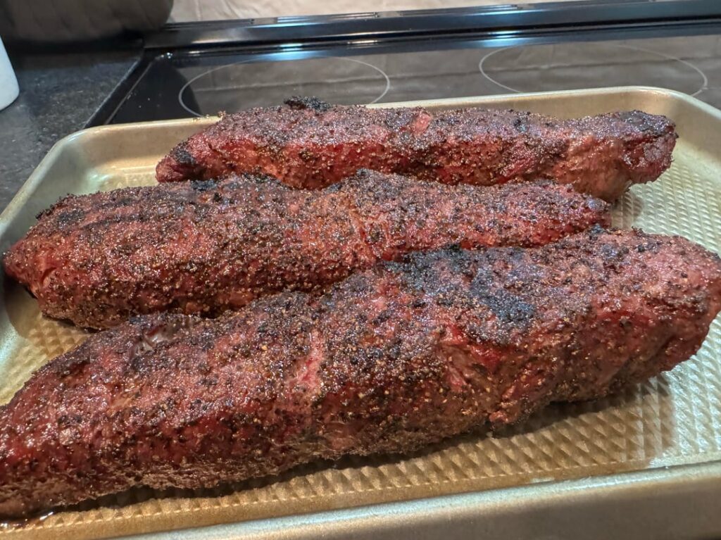 My gfs dad got me a Weber kettle for Christmas. Decided to give it a go tonight