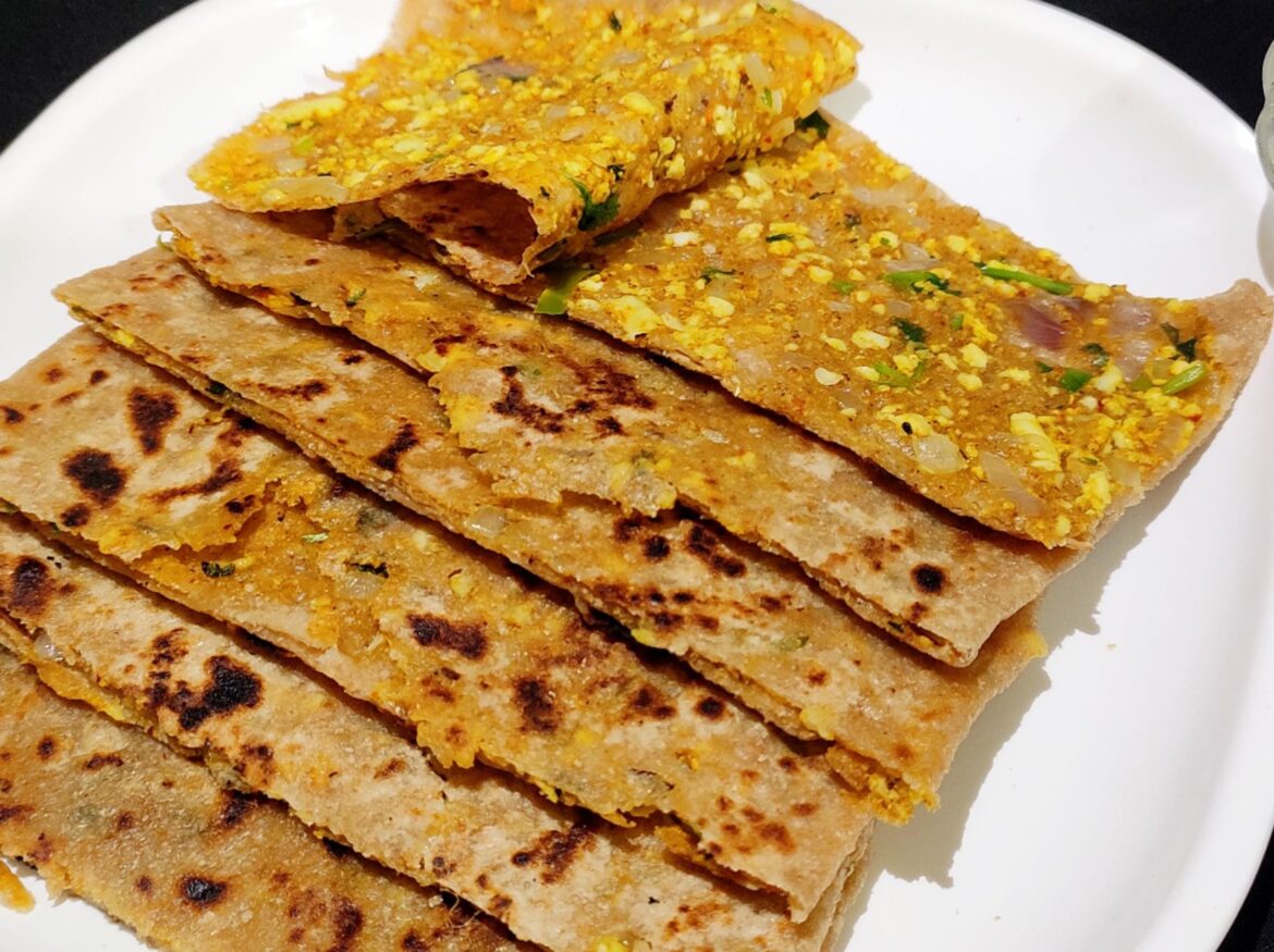 Paneer paratha