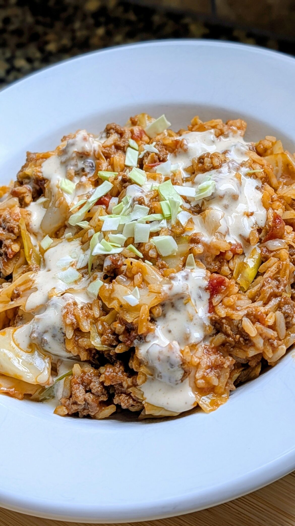 Hungarian-Style Beef & Cabbage Rice