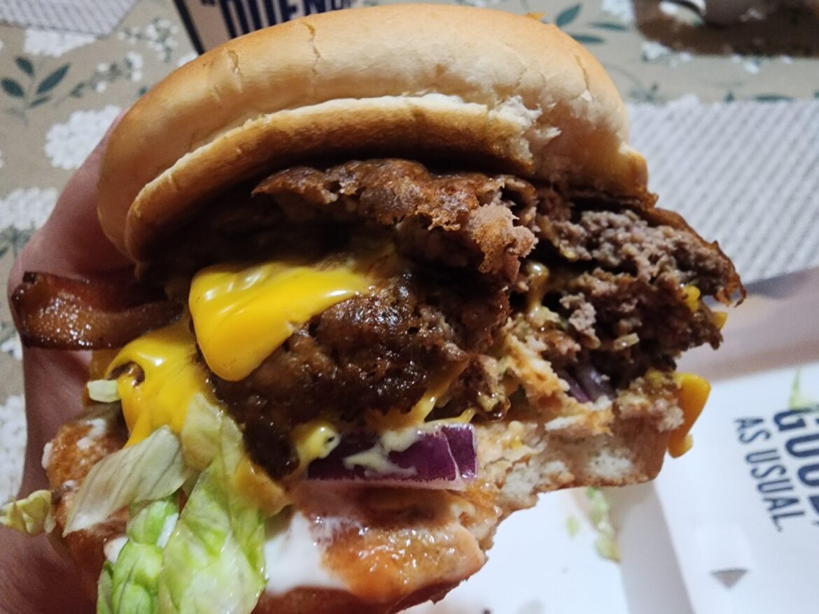 Triple bacon deluxe from the GOAT (Culver's). Been a while and this beast hit the spot.