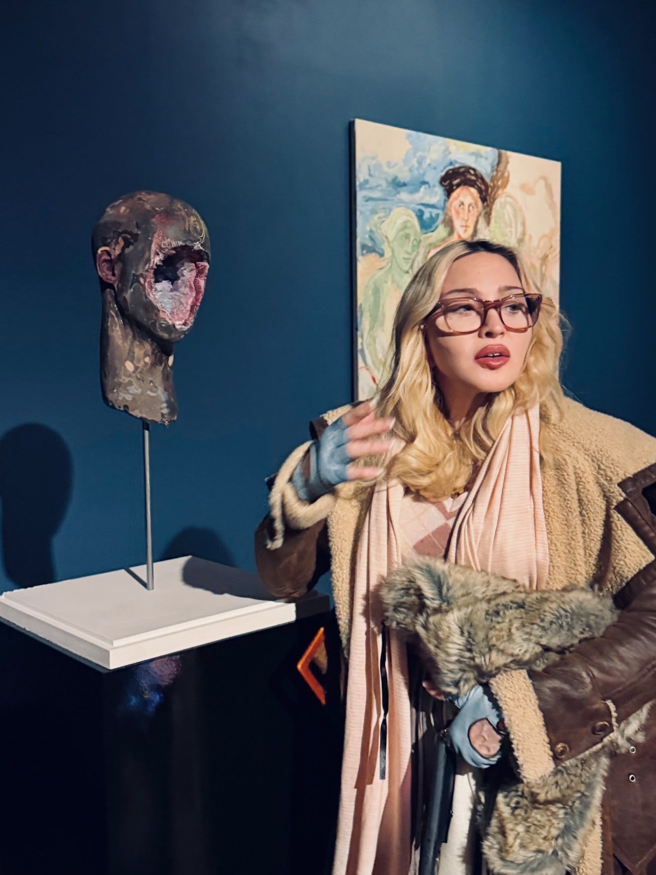 The pop icon praised the seaside town’s thriving art scene