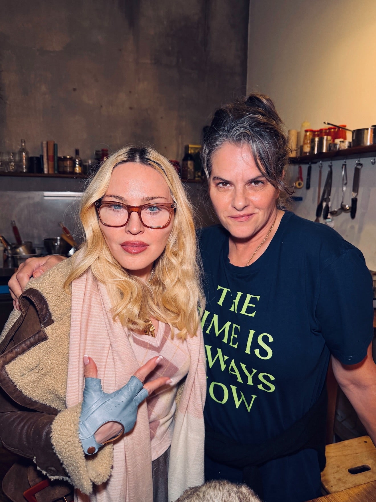 Madonna shared a picture on social media with her friend Dame Tracey Emin