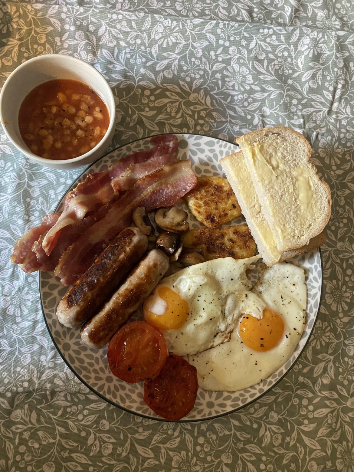 Fry up for my hungover partner this morning