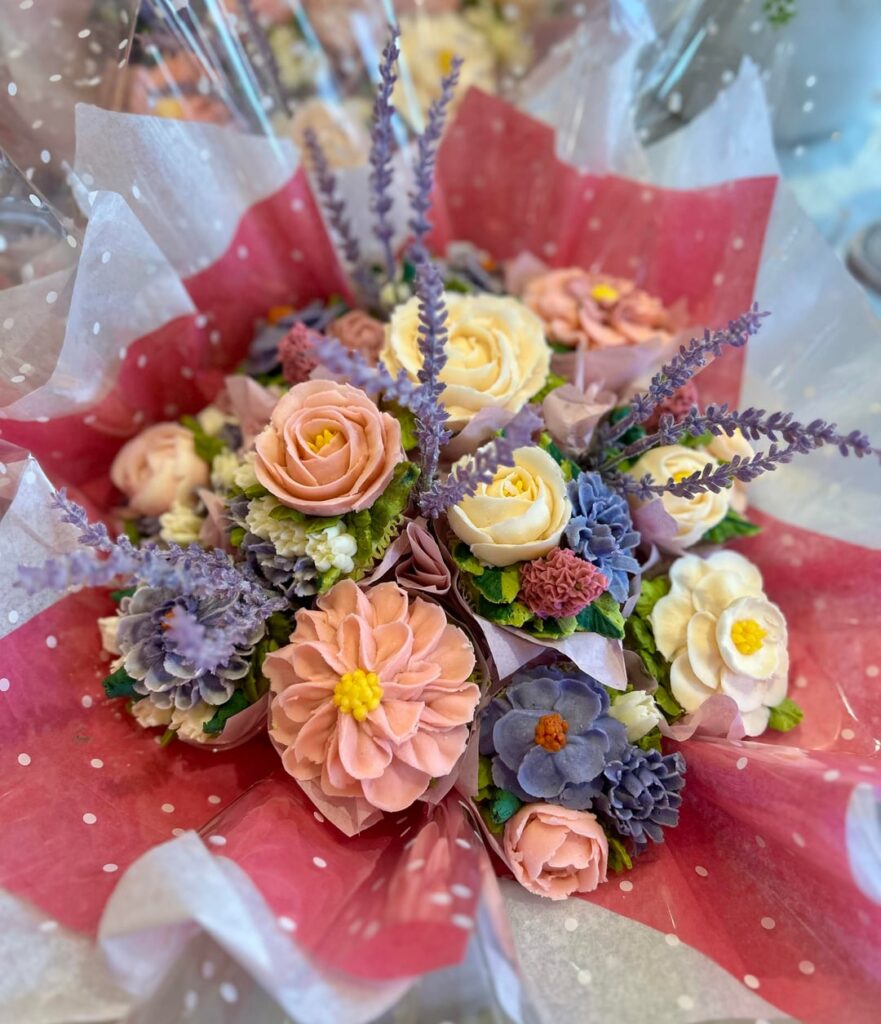 “Wildflower” Baby Shower Cupcake Bouquets 💐