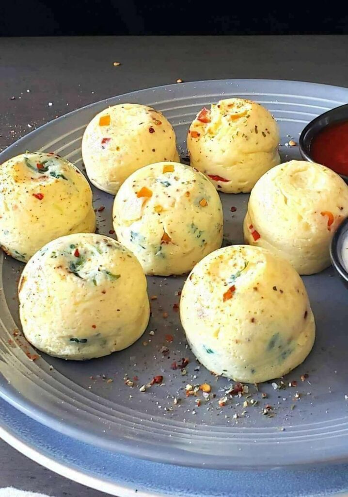 Egg Bites with Cottage Cheese