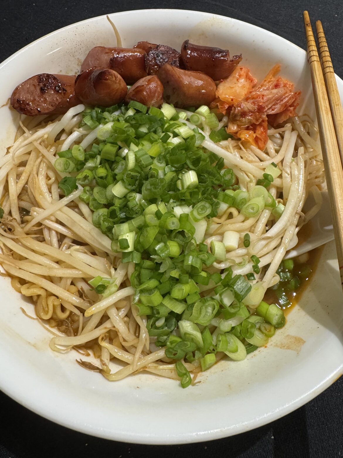 How do we feel about green onions on ramyun?