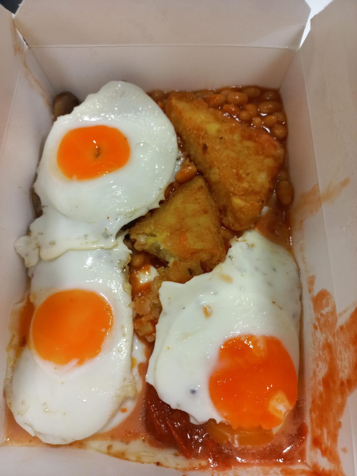 Too good to go veggie breakfast