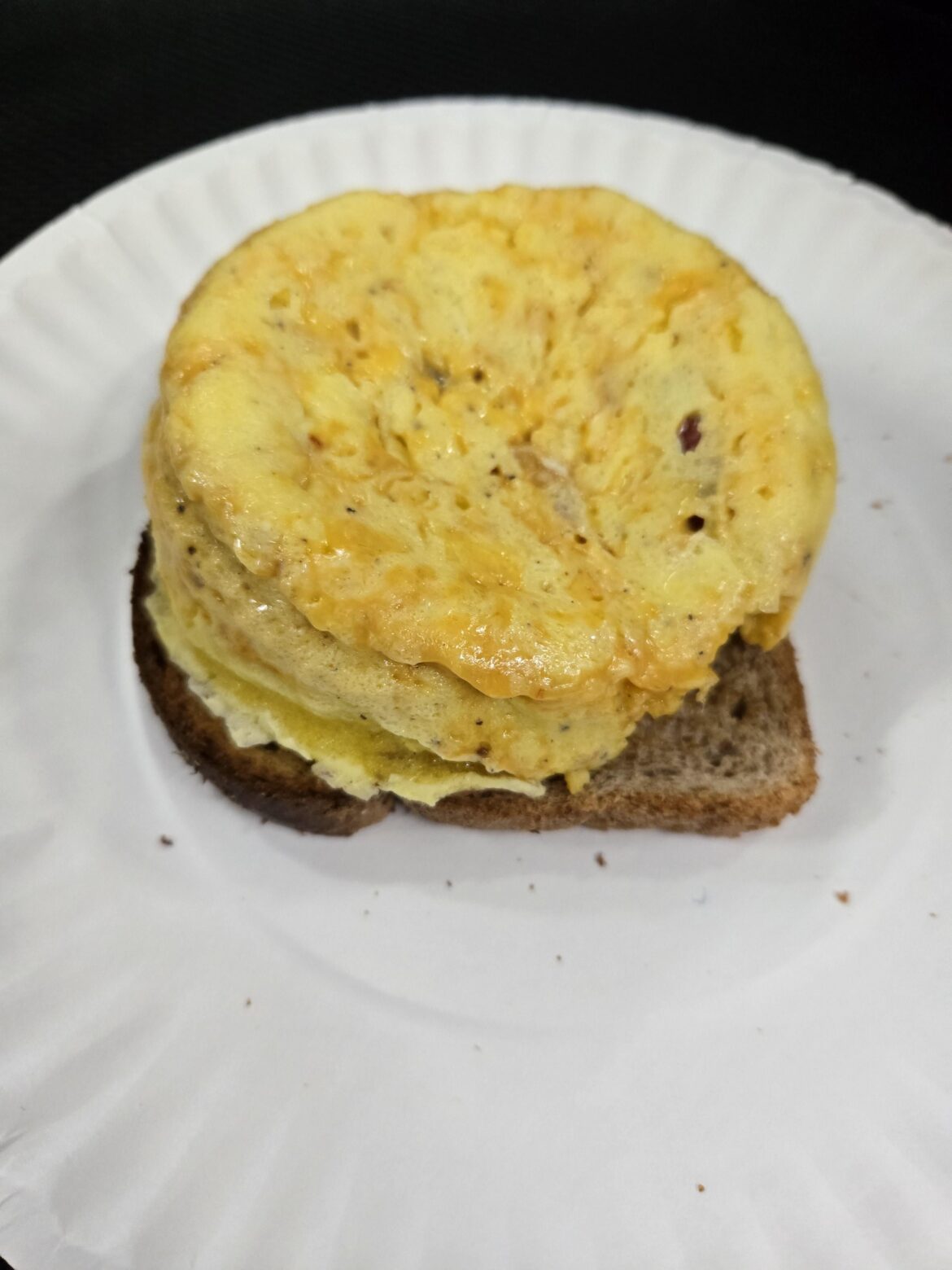 New recipe, eggs, mayo and cheese.