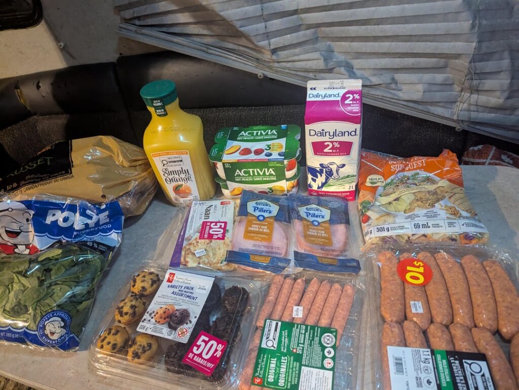 Mini Haul - $22.66, and dinner to feed 8 for $6
