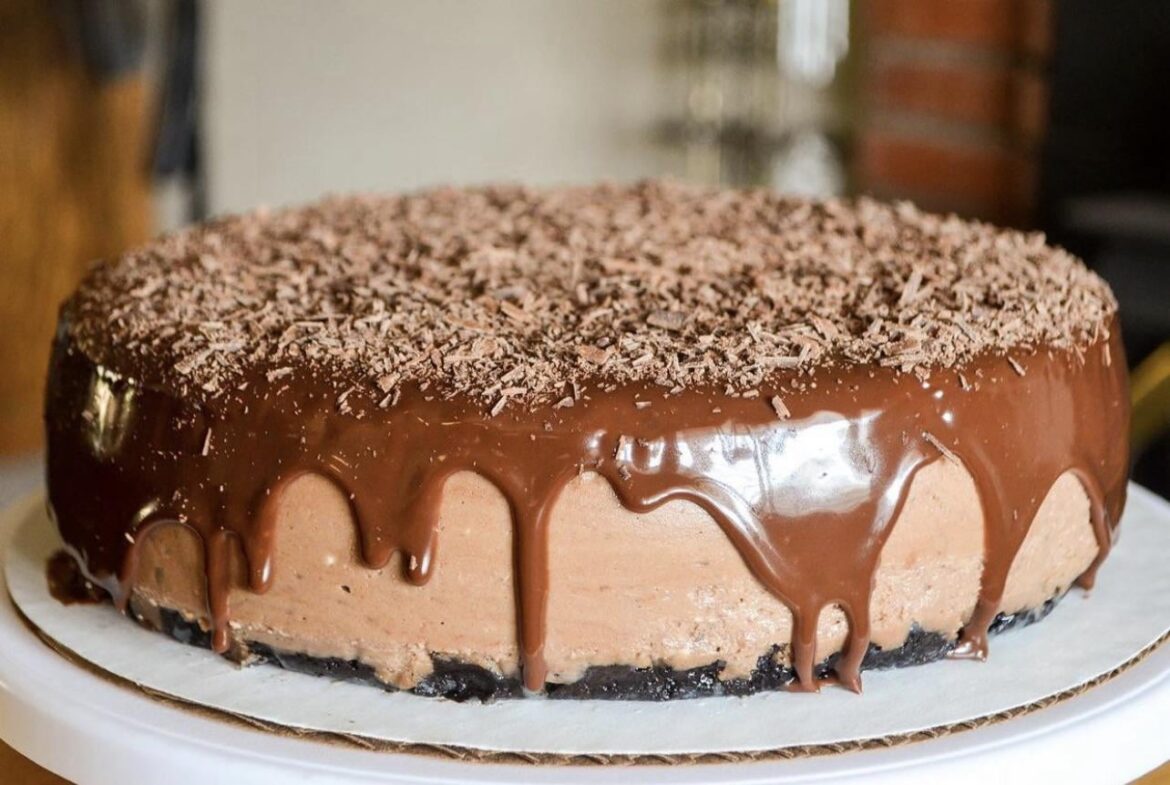 Chocolate lovers cheesecake