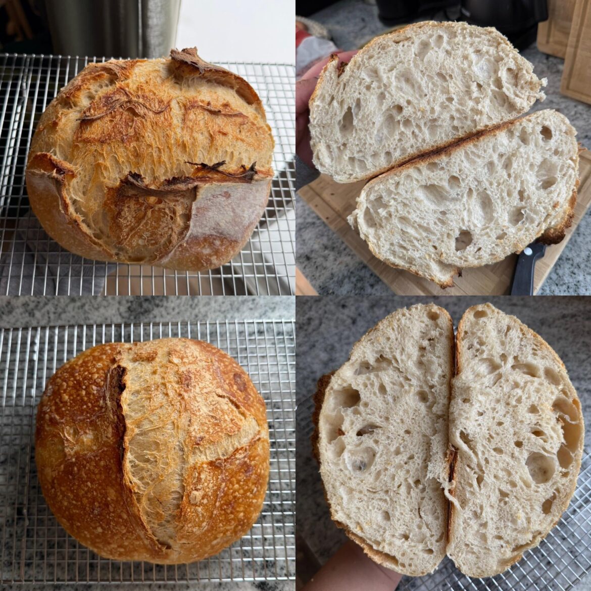 my 1st & 2nd loaves! :)