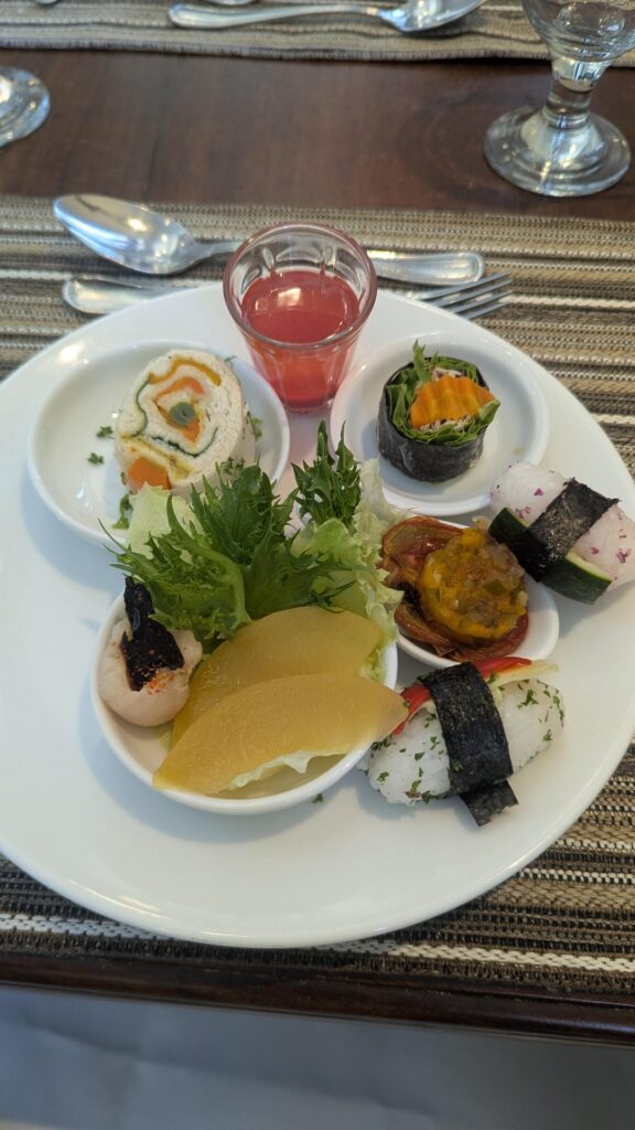 First time at an all vegan buffet