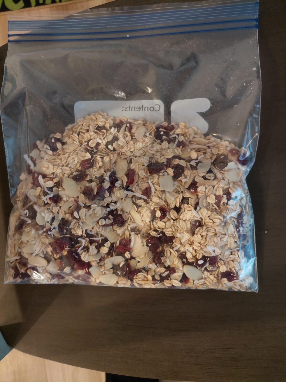 Made some cheap Muesli today