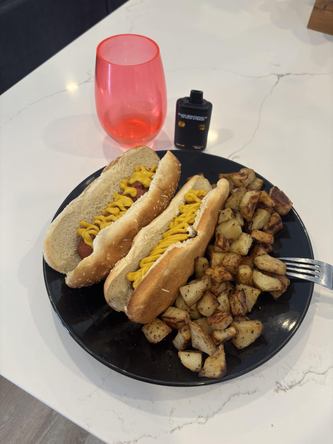 I don’t like mustard, but I guess I did last night