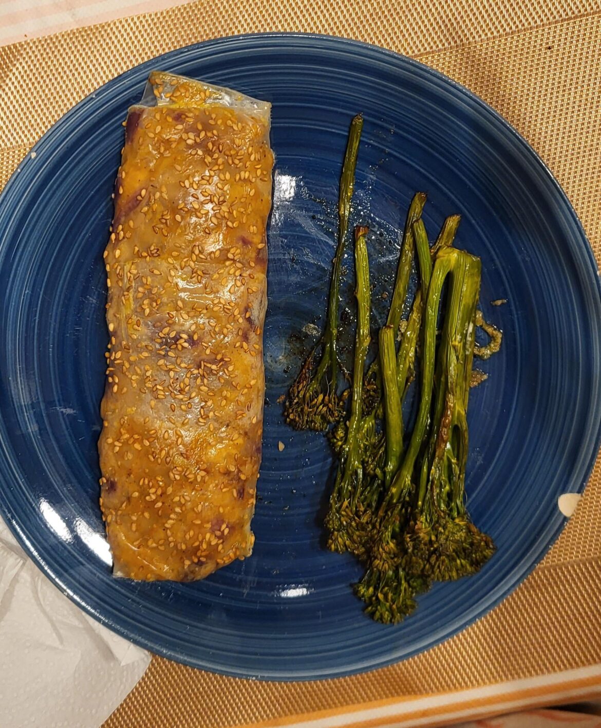 Rice paper burrito - 525 calories, 23g protein