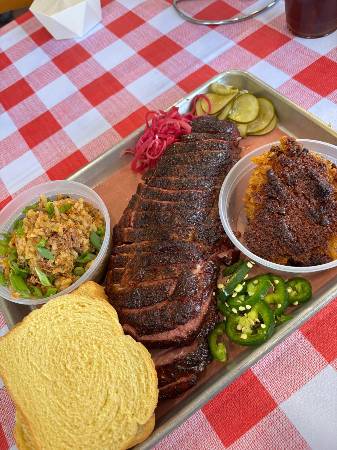 Wednesdays are pork steak special day at Bar A BBQ in Montgomery, TX.