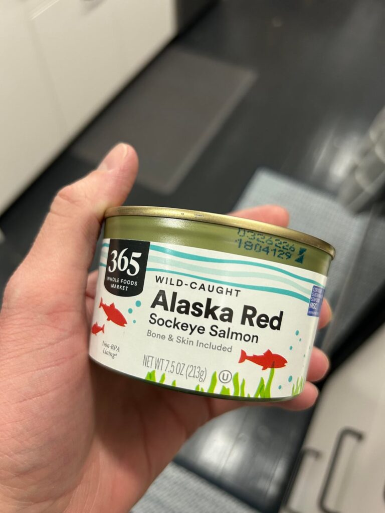 This bone-in canned salmon was a pain in the ass before I ate it, but was well worth the effort.