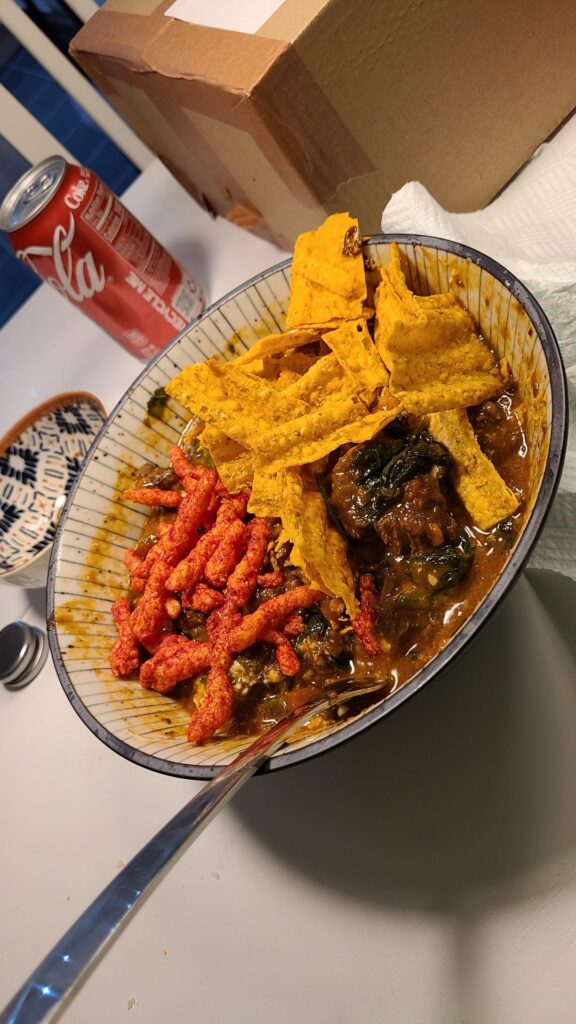 THIS IS.... Beef Bourguignon???? Idk but it slaps & uses leftover chips?