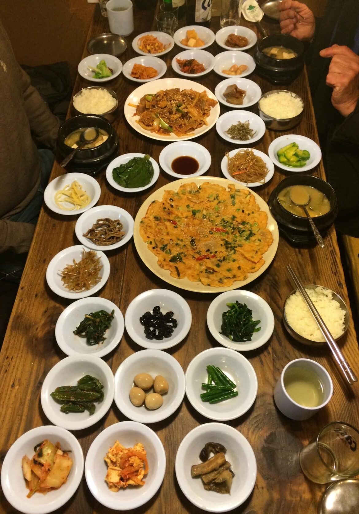 dinner with 2 friends in seoul