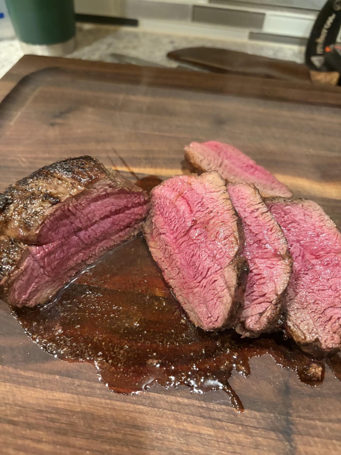 Elk tenderloin.
