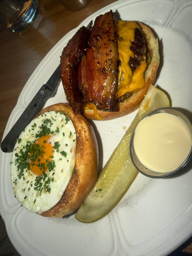 Flew to Chicago to try the burger from Au Cheval and it was a 9/10!