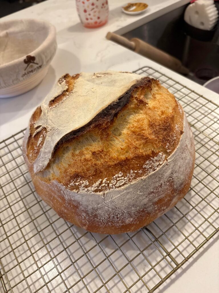 My first ever loaf 🥲🥲🥰