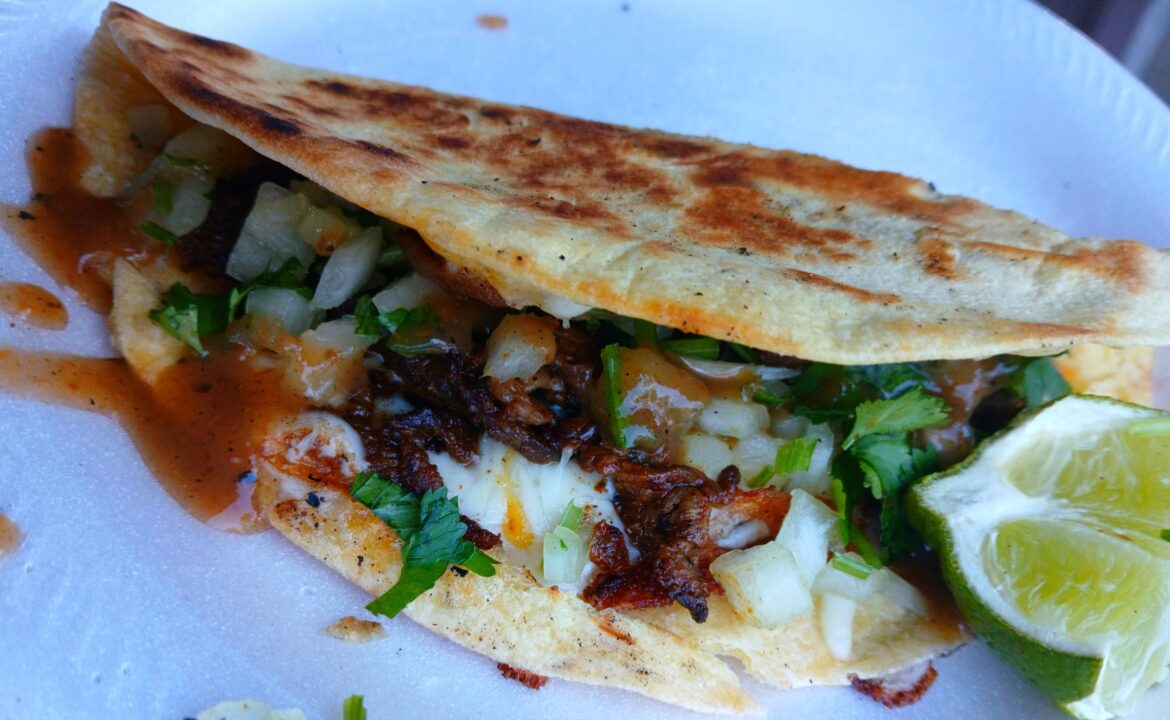 Steak Quesa-taco 🌮