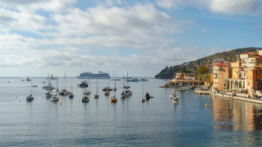 Villefranche-sur-Mer on the Côte d’Azur.