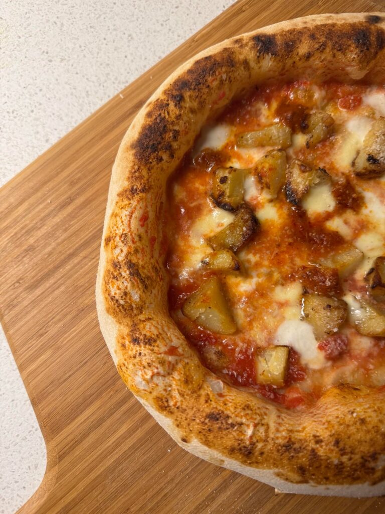 Tried out baked potatoes (and ragù)