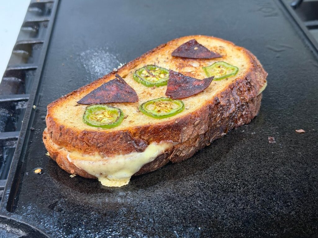 this sandwich was made to skirt the rules at r/grilledcheese