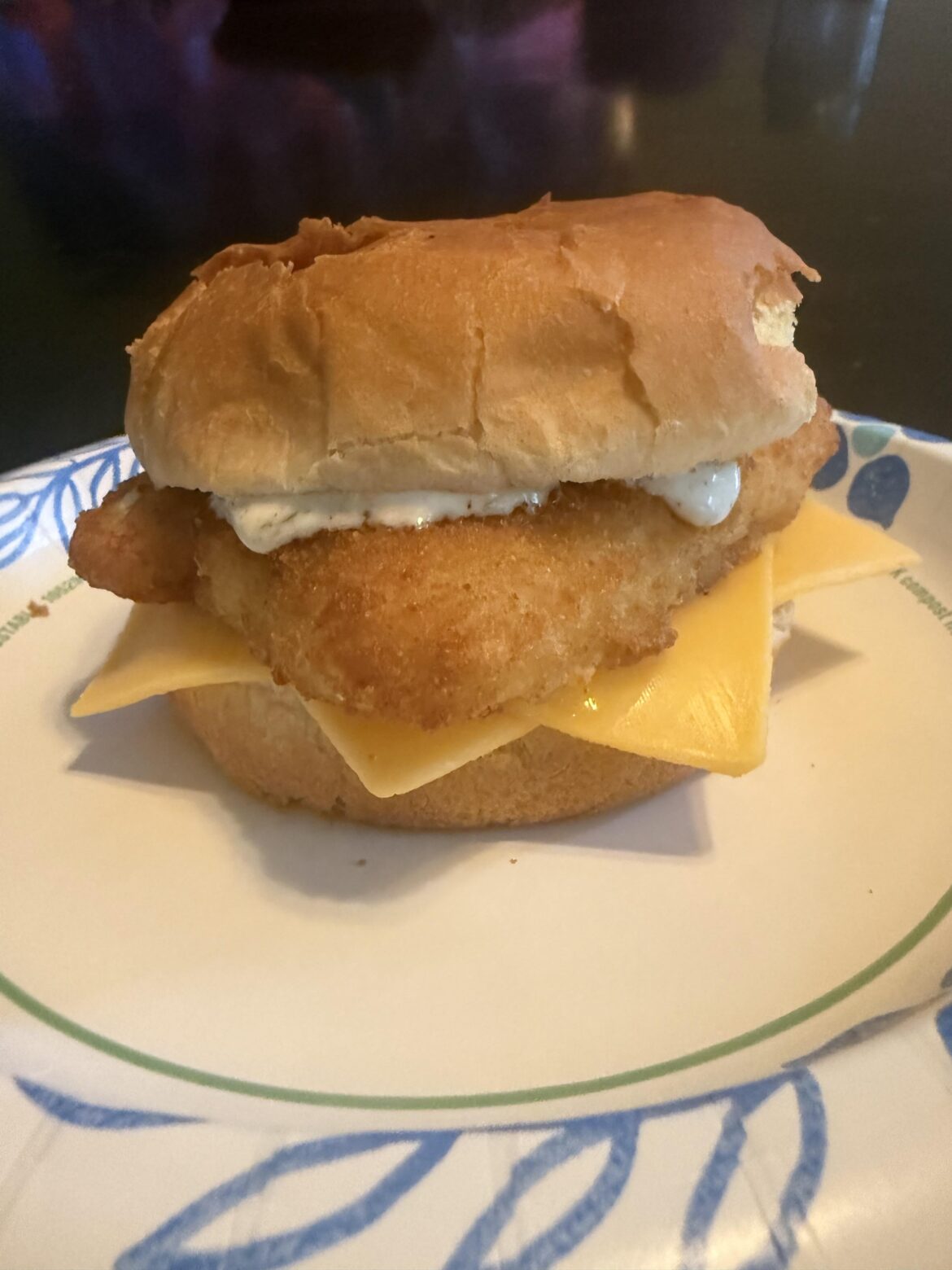 Mickey Ds Filet-O-Fish tribute