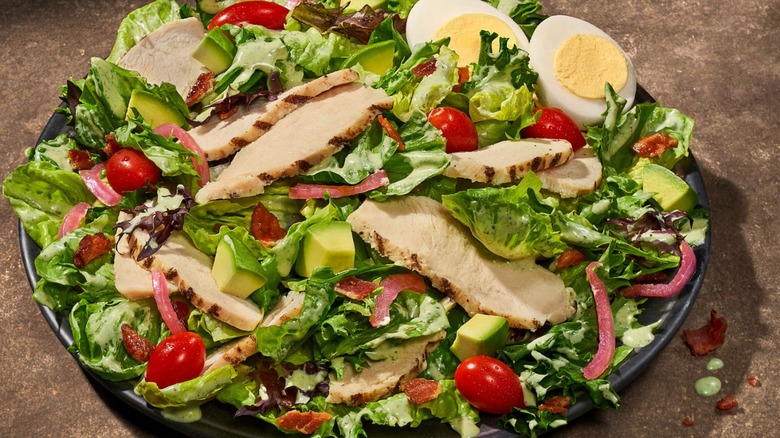 Panera Bread Green Goddess Cobb salad with chicken