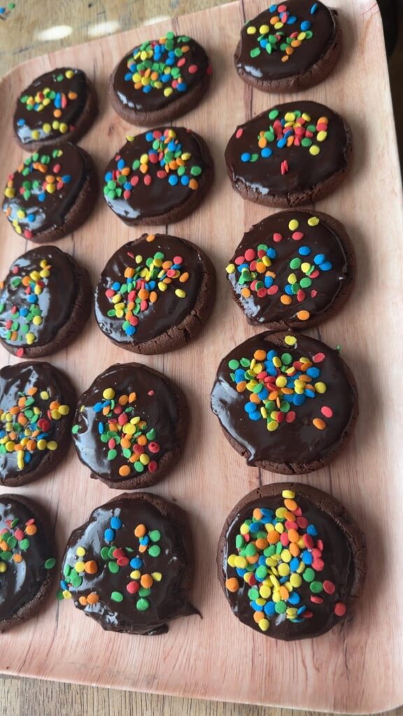 Cosmic Brownie Cookies!
