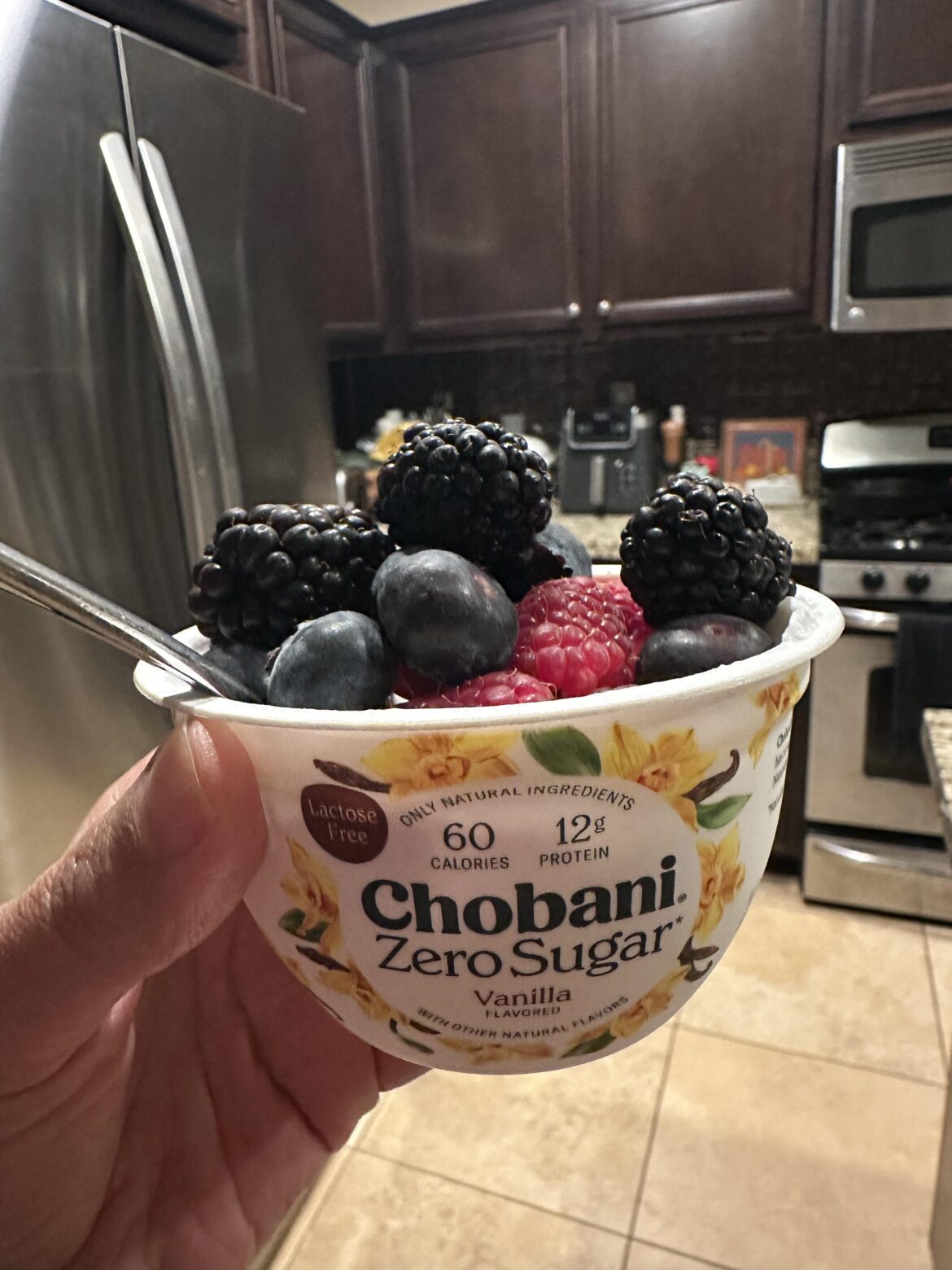One of my favorite evening snacks! ~90cals