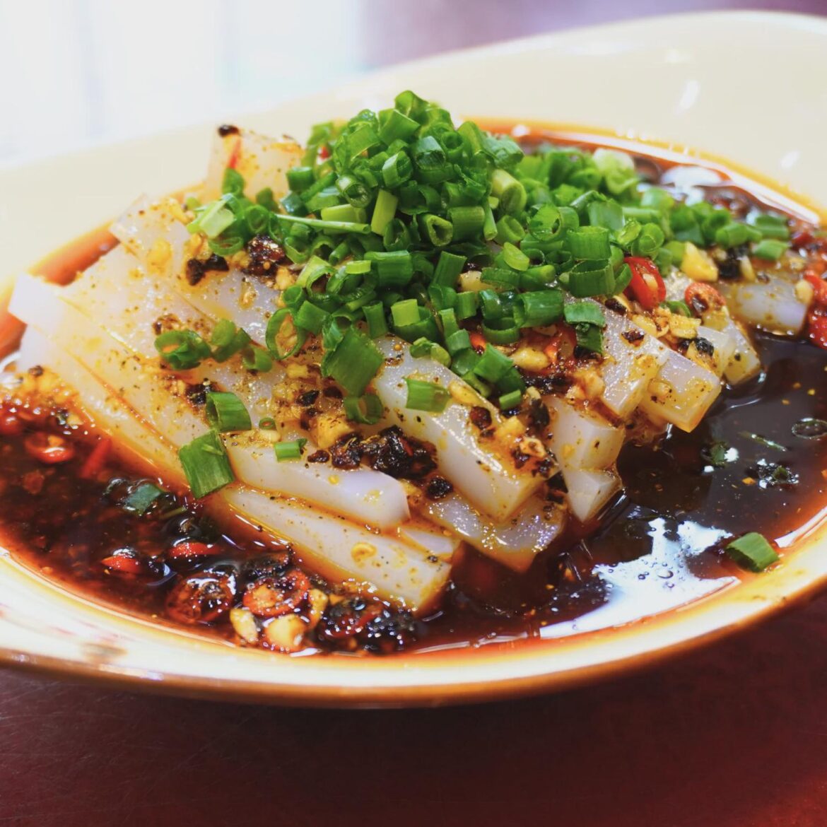 Szechuan Style Liang Fen (Cold Noodles)