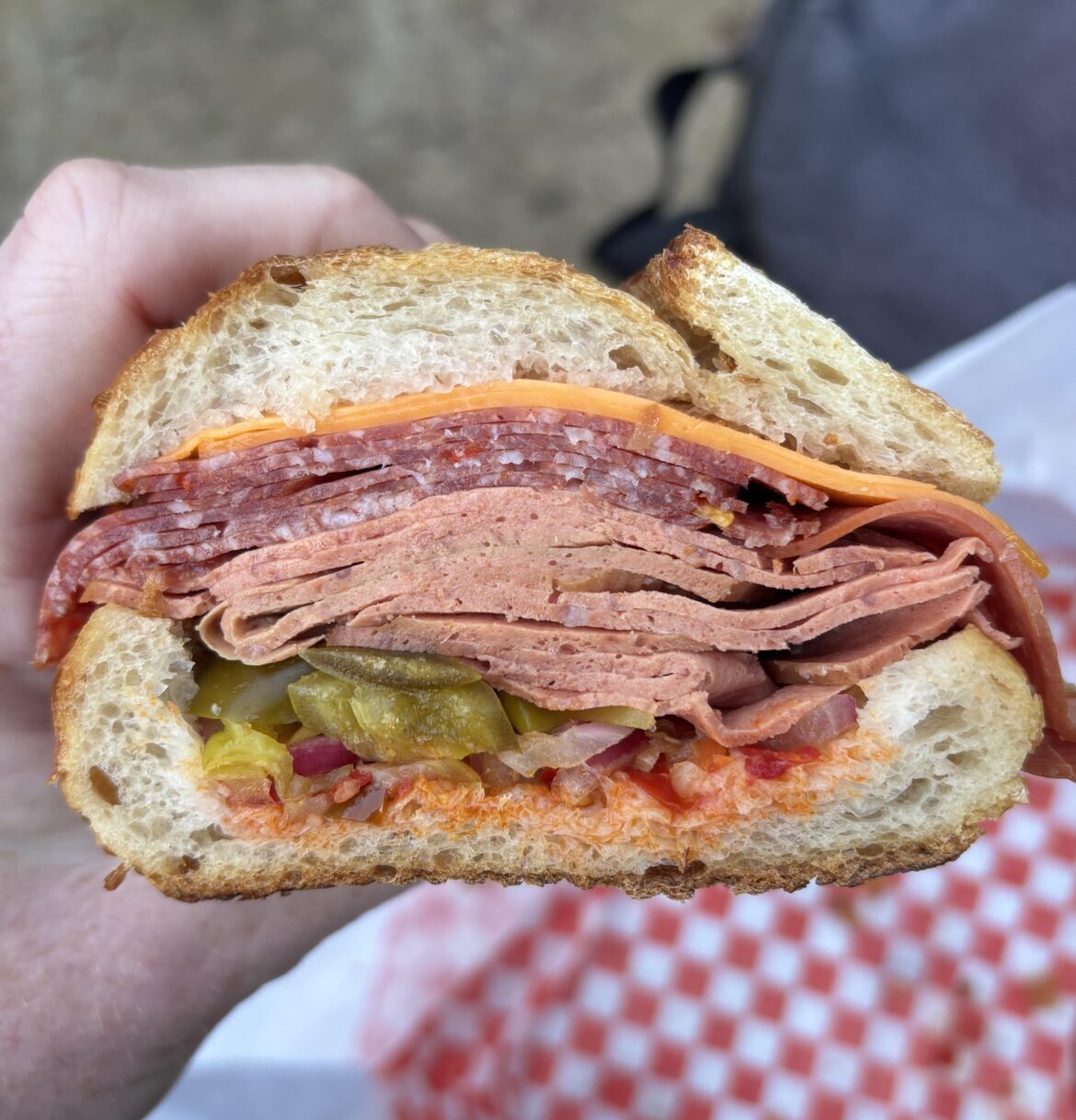 The Whatchacallit from Calabria Bros in San Francisco, CA