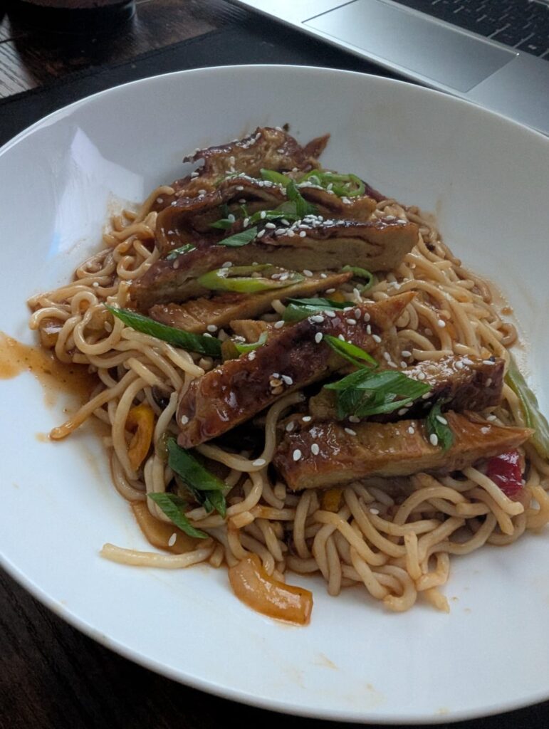 First attempt at seitan 'breast' 10/10