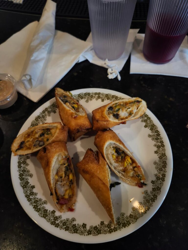 3 Southwest Egg Rolls