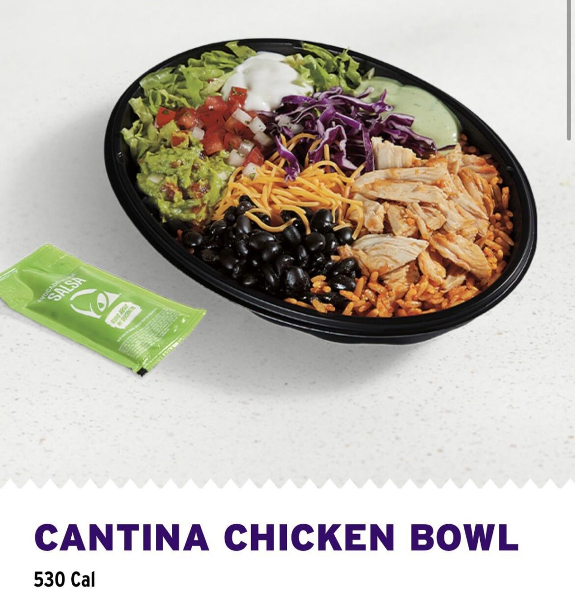 Taco Bell Cantina Chicken Bowl