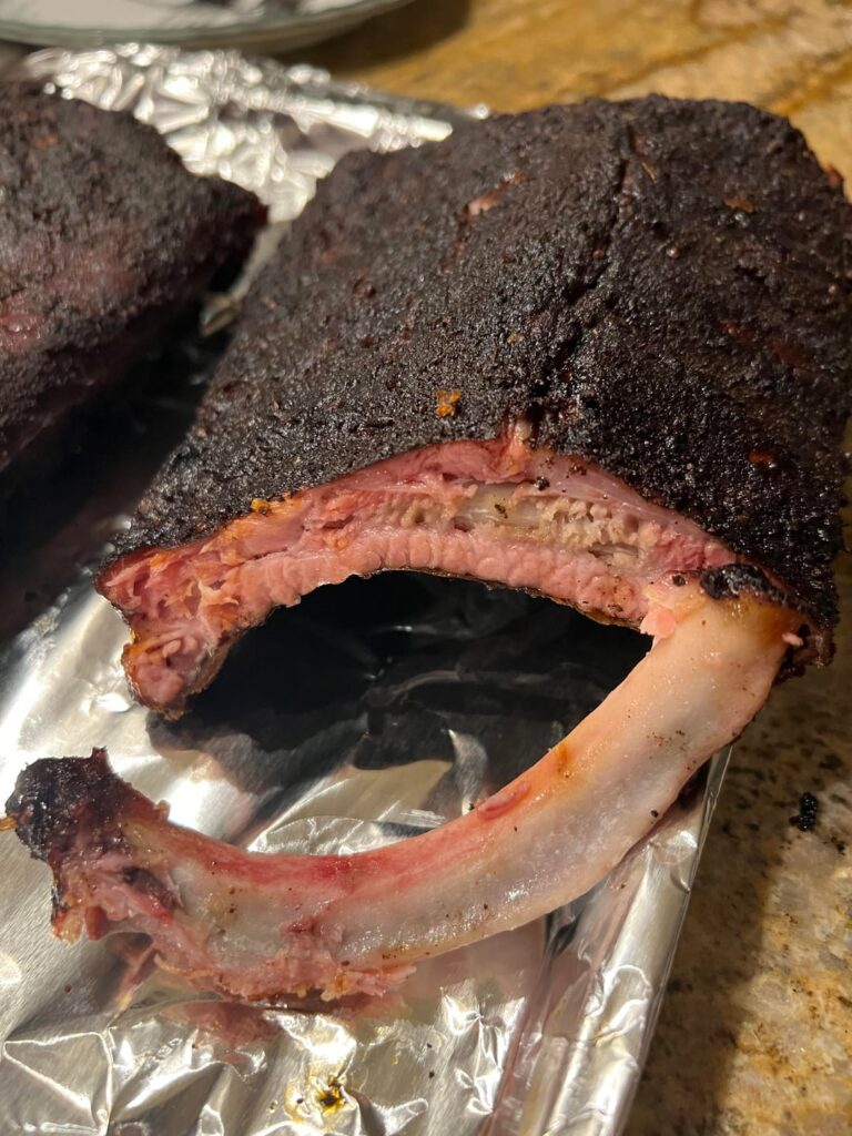 Hickory smoked baby backs