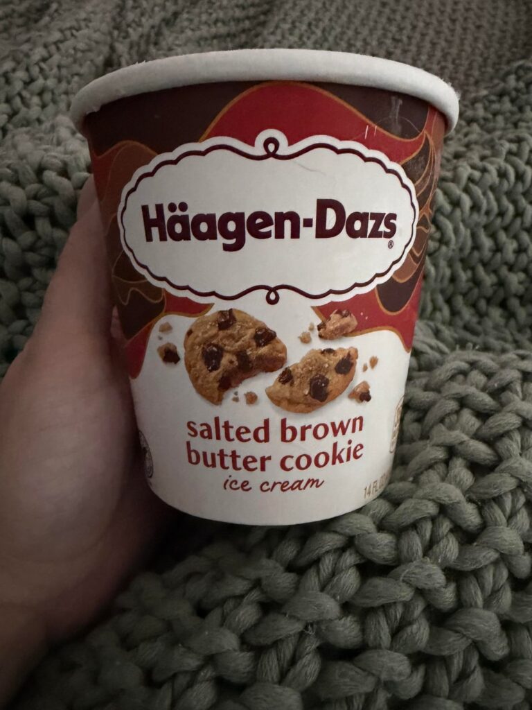 Haagen-Dazs salted brown butter cookie