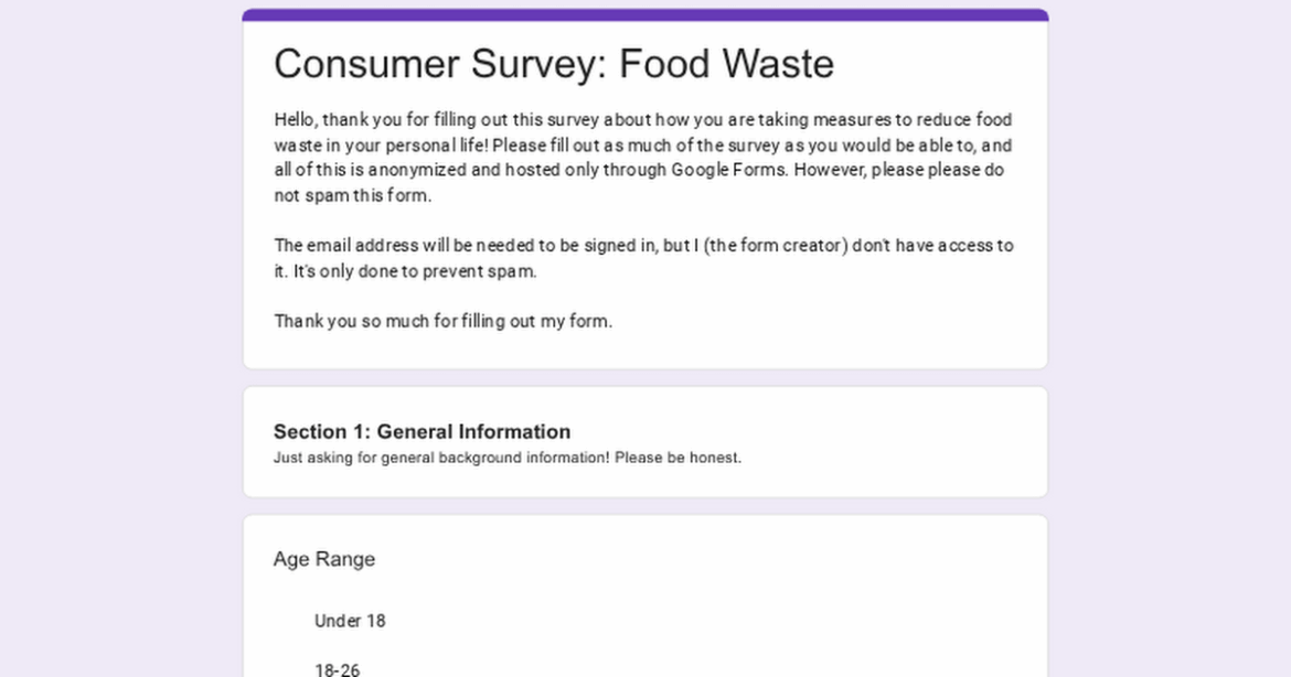 [SURVEY] I'm curious what other people have tried on reducing food waste.